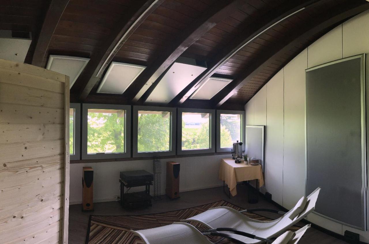 Nifty Intera Villa Con Piscina Relax, Idromassaggio E Sauna Muscletto Kültér fotó