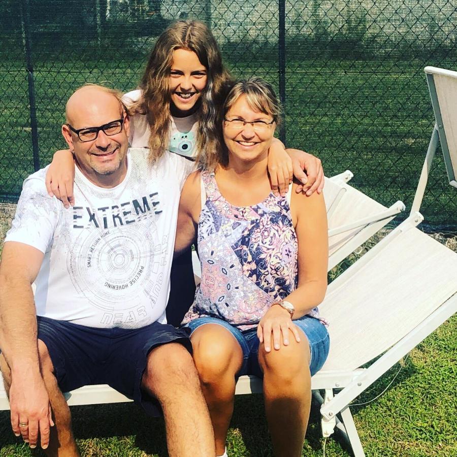 Nifty Intera Villa Con Piscina Relax, Idromassaggio E Sauna Muscletto Kültér fotó